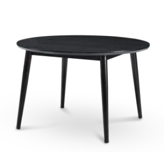 Eettafel Haner Rond Zwart Essen