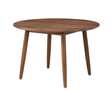 Eettafel Haner Rond Walnoot