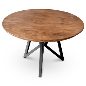 Cavel Ronde Notenhouten Tafel