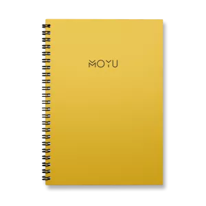 Moyu | A5 | 40 pagina's | Hardcover | Geel