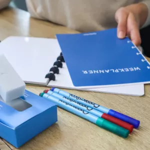 Correctbook | A5 | 40 pagina's gelinieerd | Blauw