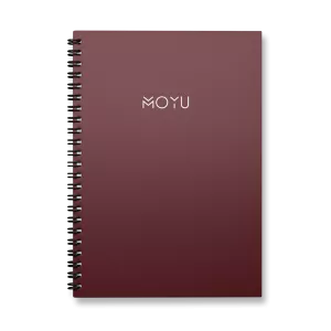 Moyu | A5 | 40 pagina's | Hardcover | Rood