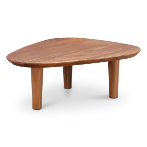Cavel Kiezel Notenhouten Salontafel