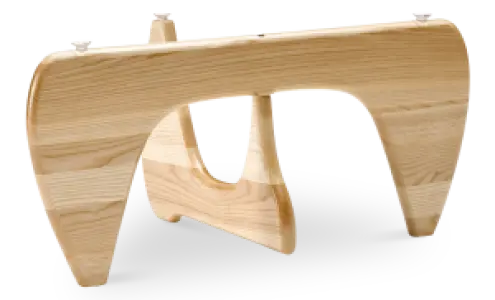 Japandi Salontafel Sabi | Wit Keramiek | Essen Onderstel