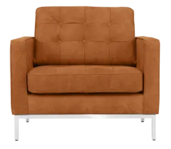 Italo Chair Vintage Cognac Leer