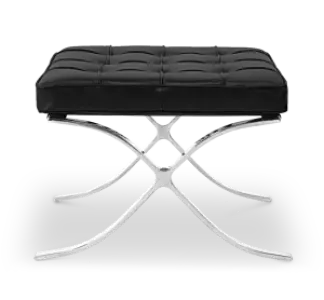 Paviljoen Ottoman Luxe Zwart Volleer