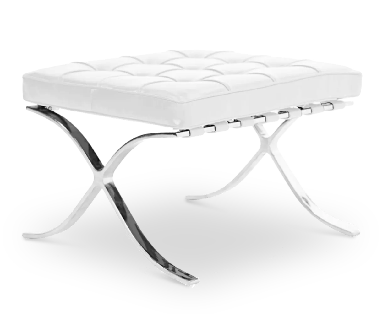 Paviljoen Ottoman Luxe Wit Volleer