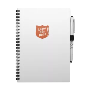 Uitwisbaar Notitieboek A5 | Met eigen logo | Hardcover | V.a. 50 stuks