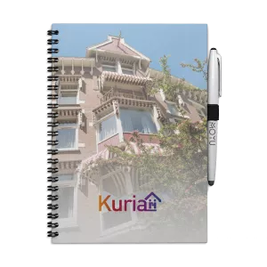 Uitwisbaar Notitieboek A5 | Met eigen logo | Hardcover | V.a. 50 stuks