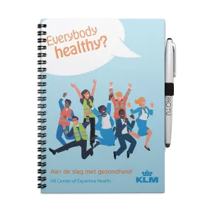 Uitwisbaar Notitieboek A5 | Met eigen logo | Hardcover | V.a. 50 stuks