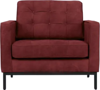 Italo Chair Bordeaux Red Velvet