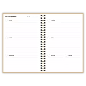 Happinote | A5 | 100 pagina's | Softcover | Sandy Beach