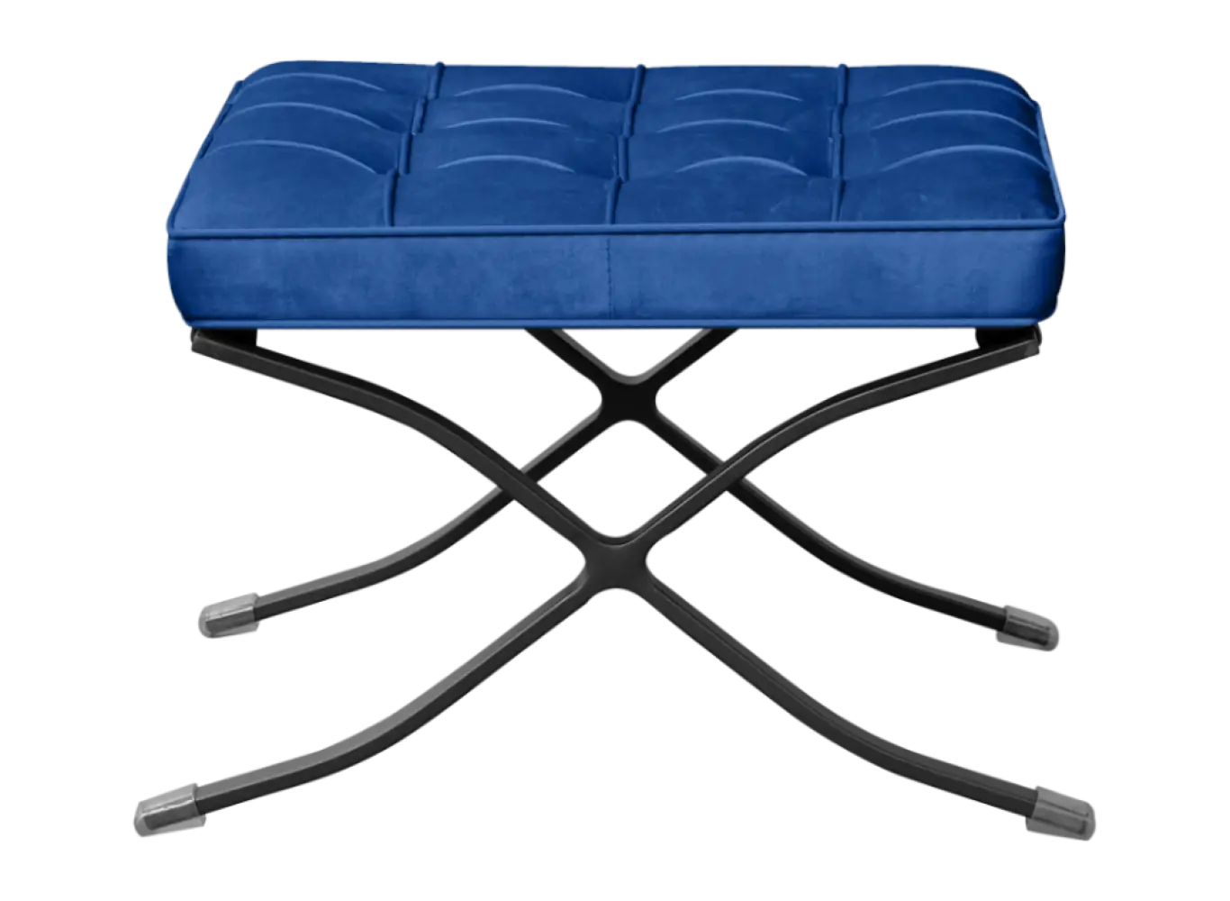 Paviljoen Ottoman Kings Blue Velvet | Black Frame