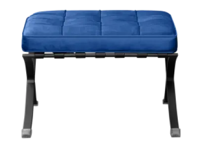 Paviljoen Ottoman Kings Blue Velvet | Black Frame