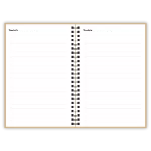 Happinote | A5 | 100 pagina's | Softcover | Sandy Beach