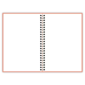 Happinote | A5 | 100 pagina's | Softcover | Pink Desert