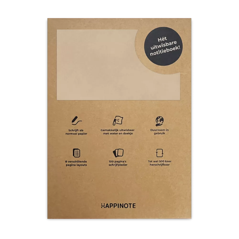 Happinote | A5 | 100 pagina's | Softcover | Sandy Beach Happinote | A5 | 100 pagina's | Softcover | Sandy Beach