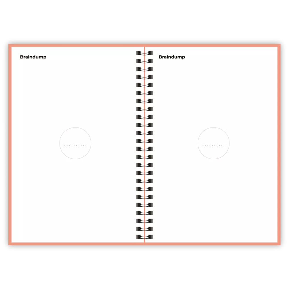 Happinote | A5 | 100 pagina's | Softcover | Pink Desert