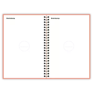 Happinote | A5 | 100 pagina's | Softcover | Pink Desert