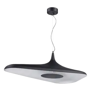 Hanglamp Strancia | Zwart / Wit
