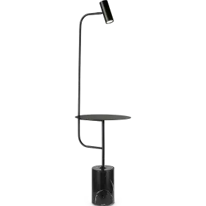 Vloerlamp Marm | Zwart