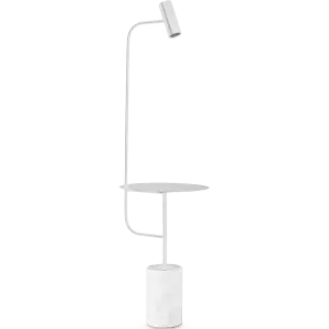 Vloerlamp Marm | Wit