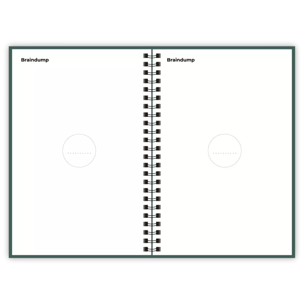 Happinote | A5 | 100 pagina's | Softcover | Green Forest