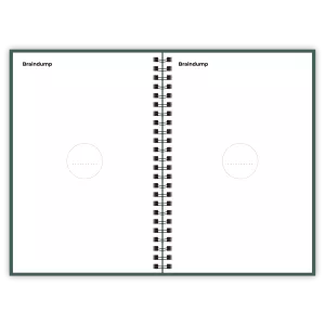 Happinote | A5 | 100 pagina's | Softcover | Green Forest