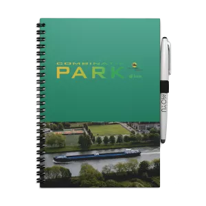 Uitwisbaar Notitieboek A5 | Met eigen logo | Hardcover | V.a. 50 stuks