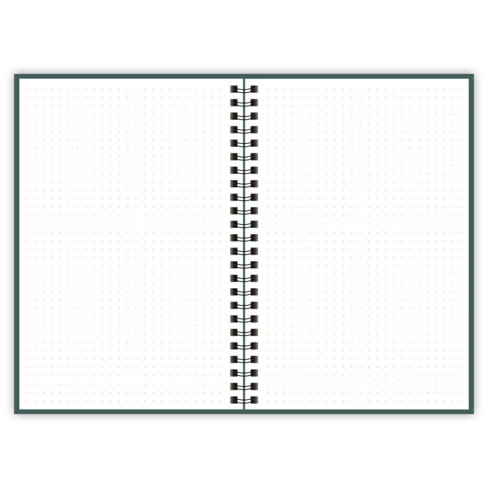 Happinote | A5 | 100 pagina's | Softcover | Green Forest