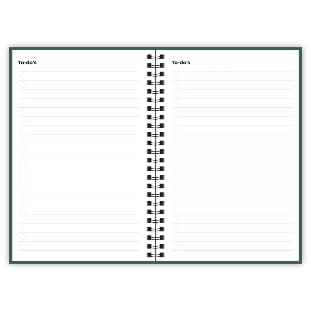 Happinote | A5 | 100 pagina's | Softcover | Green Forest