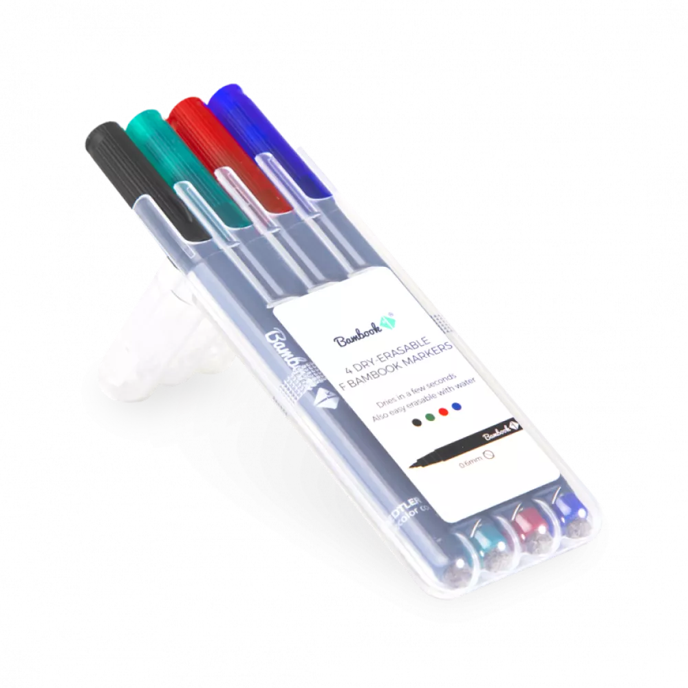 Bambook Stiftenset | 0.6 | 4 kleuren | 4 stuks