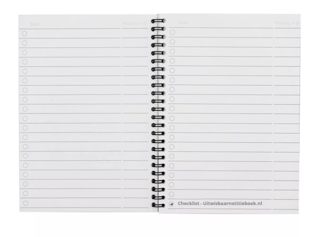 Uitwisbaar Notitieboek A5 | Met eigen logo | Softcover | V.a. 25 stuks Uitwisbaar Notitieboek A5 | Met eigen logo | Softcover | V.a. 25 stuks