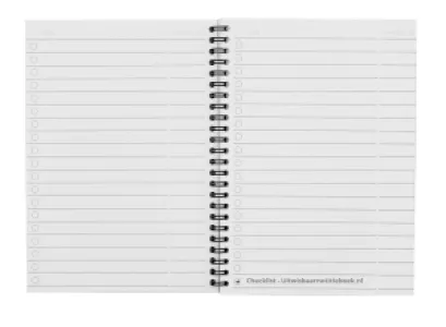 Uitwisbaar Notitieboek A4 | Met eigen logo | Hardcover | V.a. 50 stuks