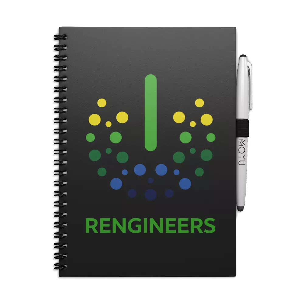 Uitwisbaar Notitieboek A4 | Met eigen logo | Hardcover | V.a. 50 stuks Uitwisbaar Notitieboek A4 | Met eigen logo | Hardcover | V.a. 50 stuks