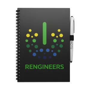 Uitwisbaar Notitieboek A4 | Met eigen logo | Hardcover | V.a. 50 stuks