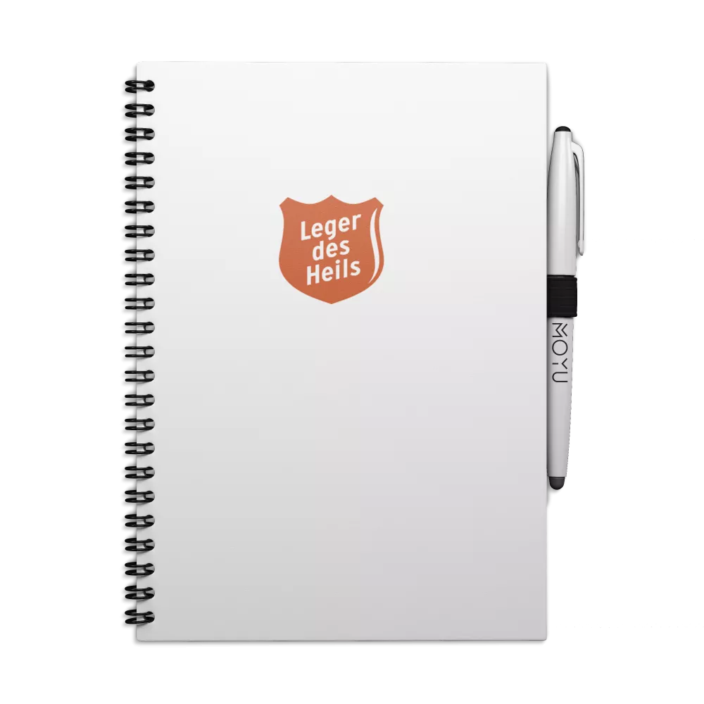 Uitwisbaar Notitieboek A4 | Met eigen logo | Hardcover | V.a. 50 stuks Uitwisbaar Notitieboek A4 | Met eigen logo | Hardcover | V.a. 50 stuks