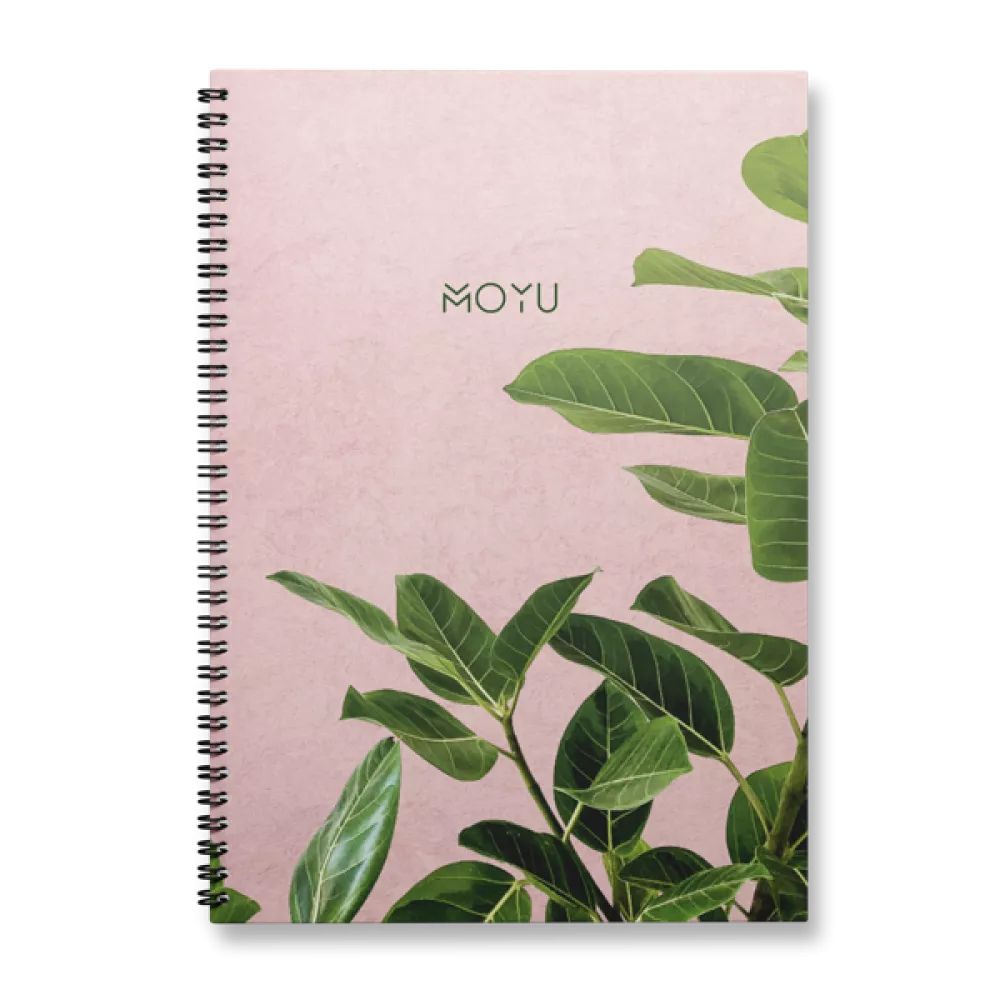 Moyu | A5 | 40 pagina's | Hardcover | Pink Planter