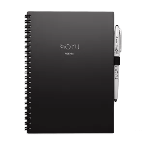 MOYU A5 Uitwisbaar Agenda Business Black - Hardcover