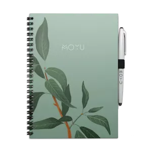 MOYU A5 Uitwisbaar Notitieboek Lovely Leaf - Hardcover