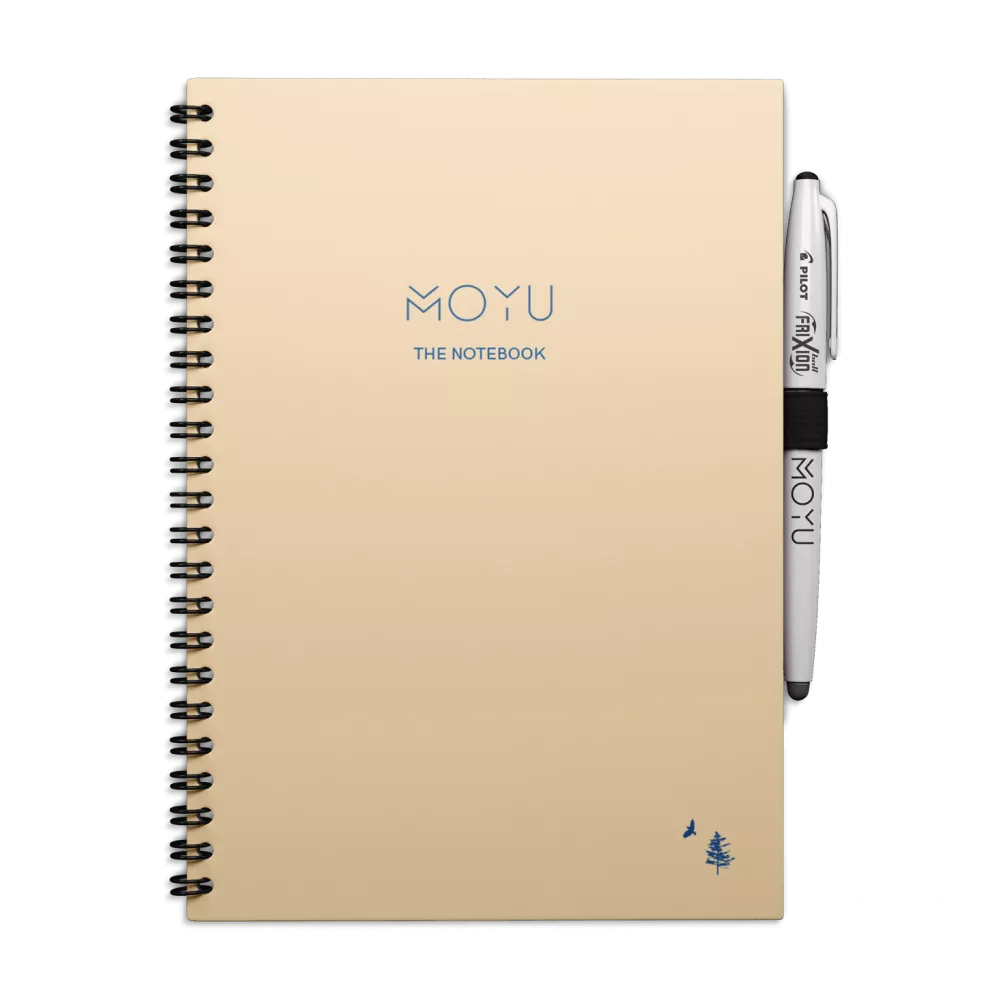 MOYU A5 Uitwisbaar Notitieboek Minimalisme - Hardcover