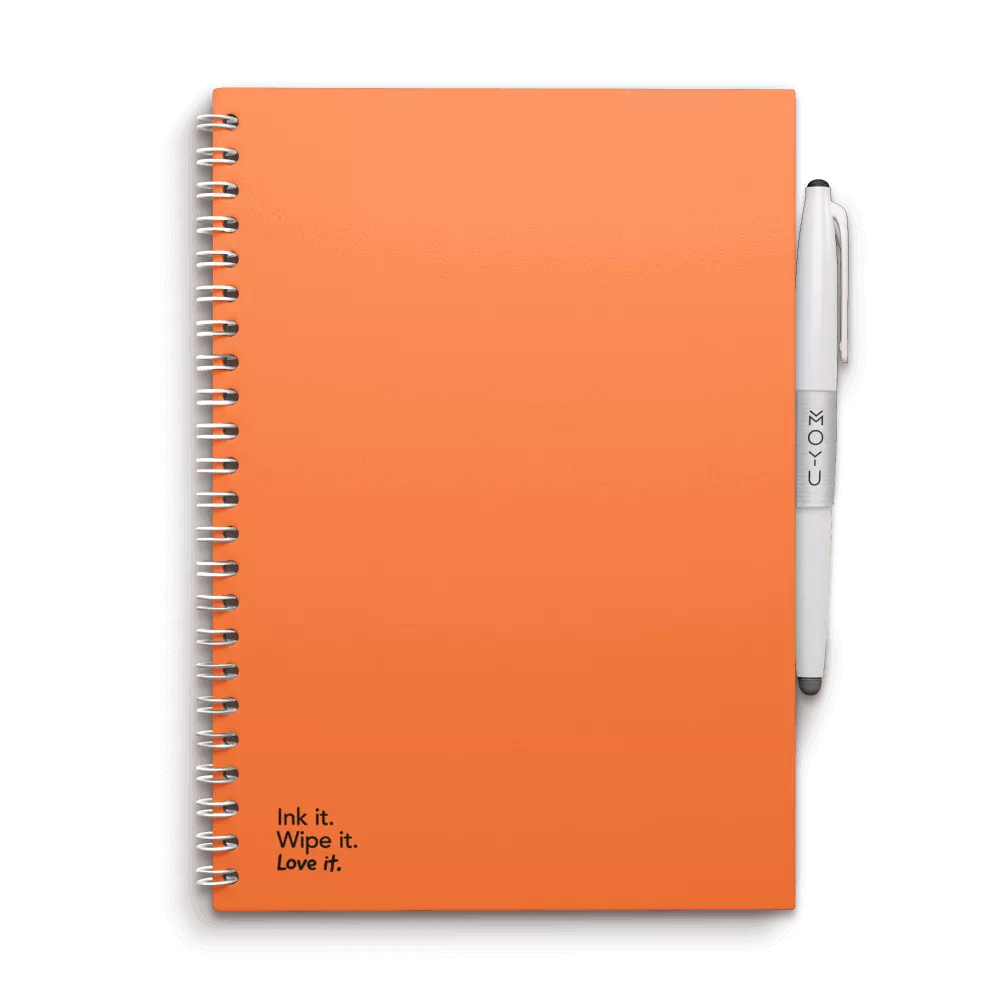 MOYU A5 Uitwisbaar Notitieboek Sunset Orange - Premium Cover
