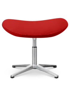 Flegg Ottoman / Hocker Rood Kasjmier