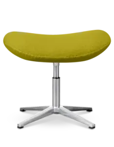 Flegg Ottoman / Hocker Groen Kasjmier