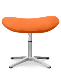Flegg Ottoman / Hocker Oranje Kasjmier