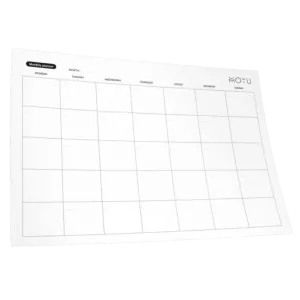 Uitwisbaar Maandplanner