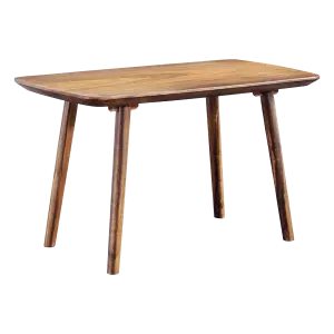 Cavel Deens Ovale Notenhouten Bureau | Scandolf
