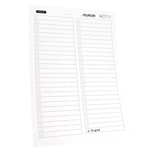 Uitwisbaar To-Do Lijst