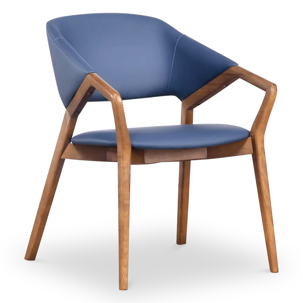 specificaties-candorra-eetkamerstoel-notenhout-blauw leer
