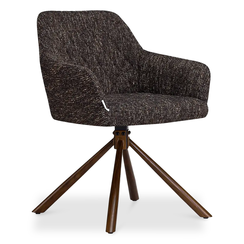 specificaties-wolf-eetkamerstoel-walnoot finish-donker bruin 